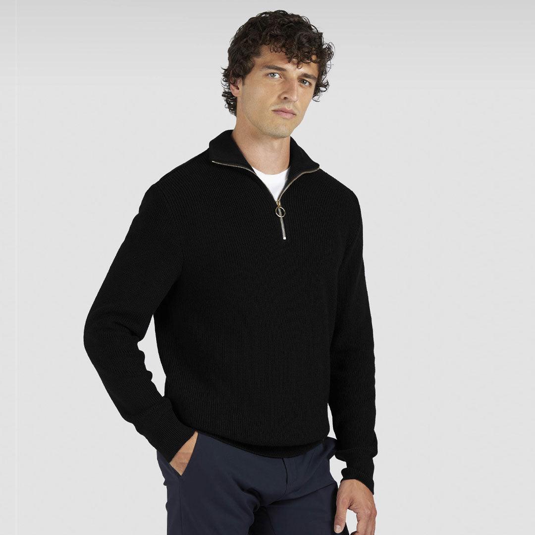 Bluzë PAUL & SHARK MENS KNITTED WOOL ZIPPED SWEATE