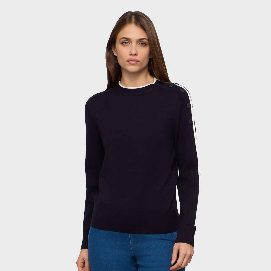 Xhemper Upim PULL  BOTTON NAVY BLUE