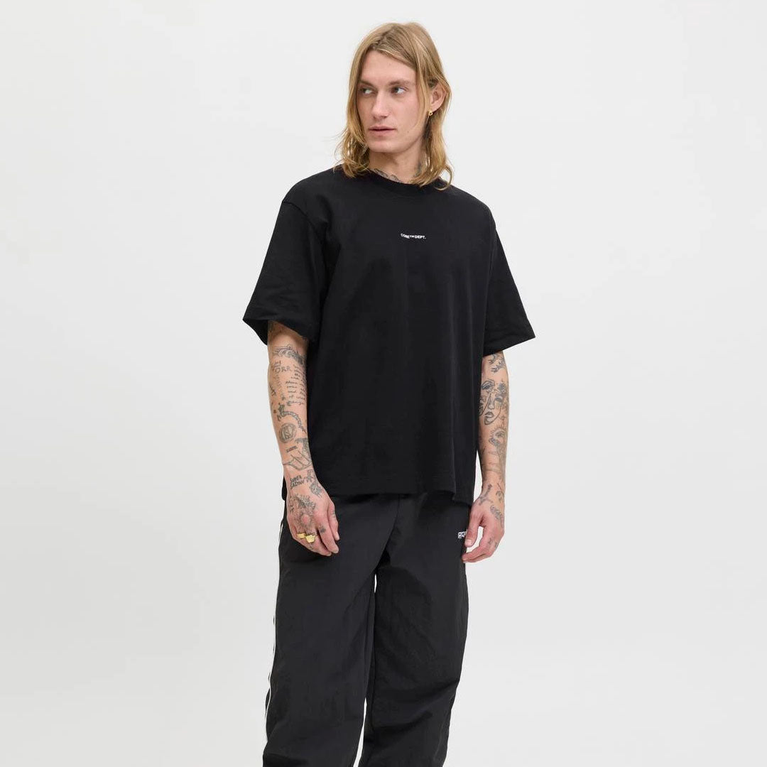 Maicë Jack & Jones JCOCOVER SCRIPT BACK TEE SS CRE