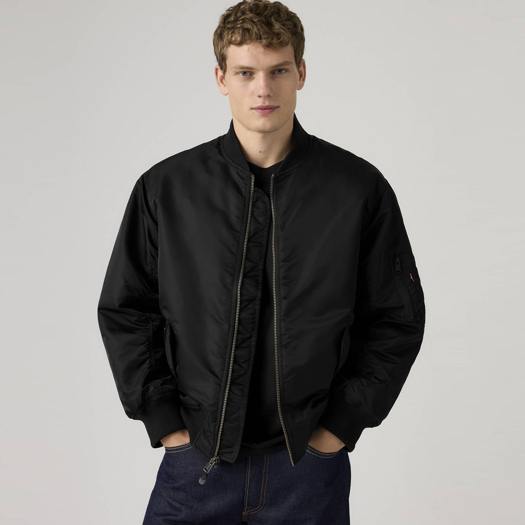 Jakne LEVIS MA1 BOMBER JET BLACK