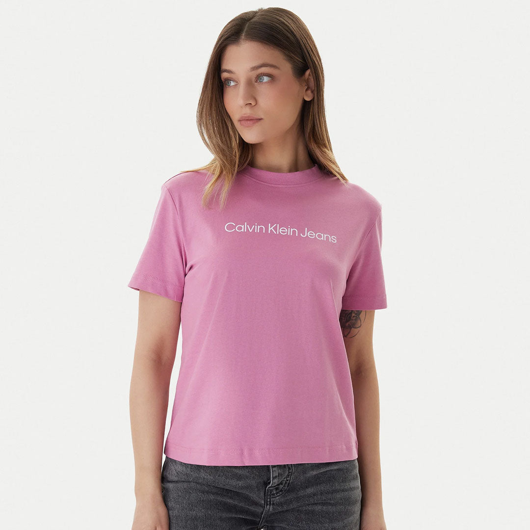 Maicë Calvin Klein A- INST LOGO CLASSIC TEE SS