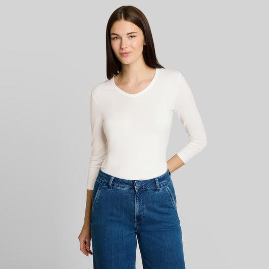 Bluzë Tom Tailor T-shirt basic v-neck