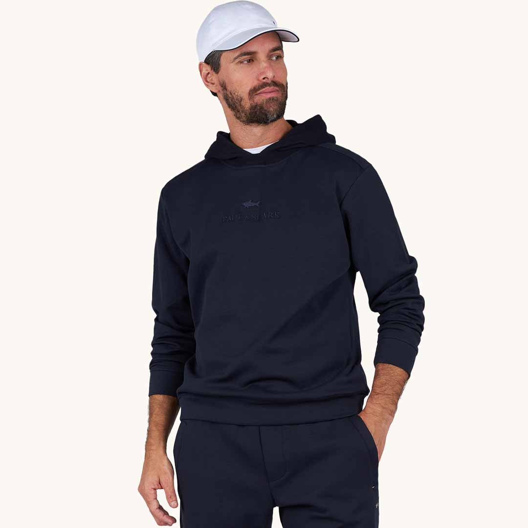 Duks Paul & Shark COTTON NYLON HOODIE