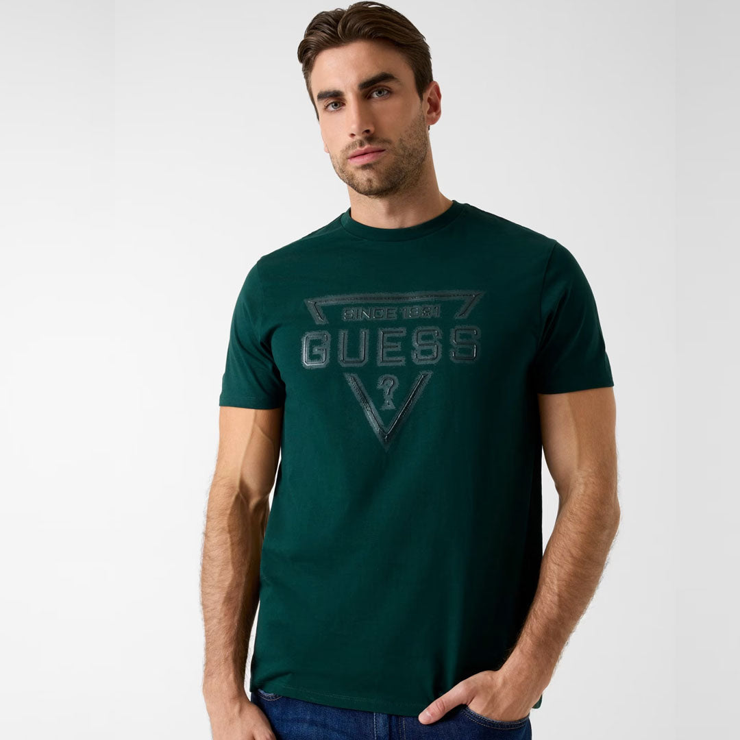 Maicë Guess SS BSC PAINTED TRIANGLE TEE