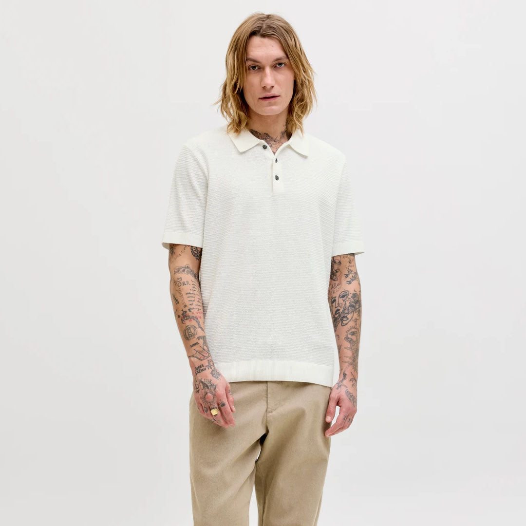 Maicë Jack & Jones JPRBLURILEY KNIT POLO SS SN