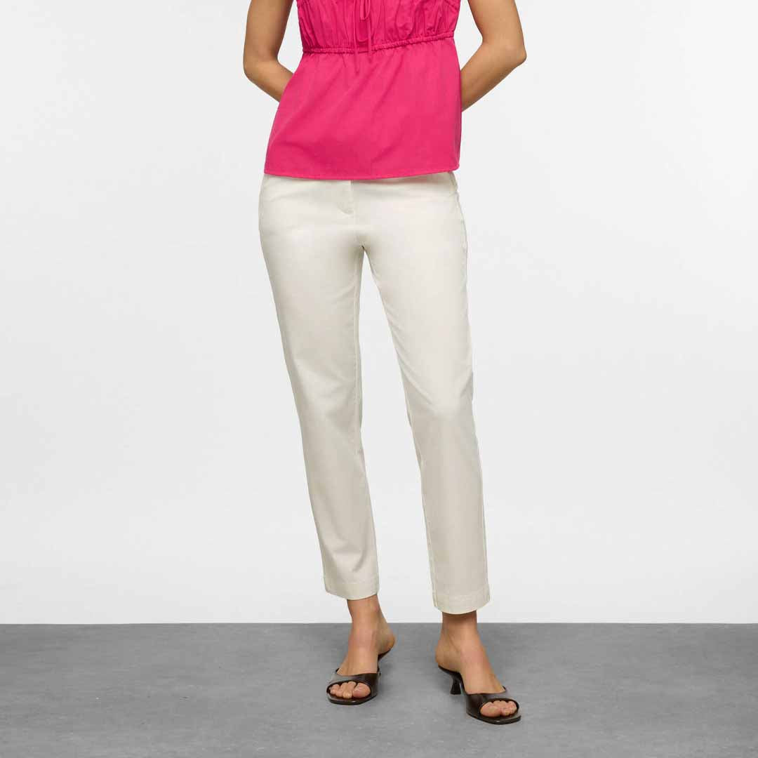 Pantallona Upim PANT TWILL G OFF WHITE