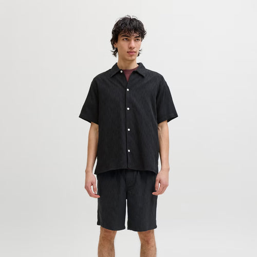 Këmishë Jack & Jones JORMONTAUK WAVY TEXTURE SHIRT SS SN
