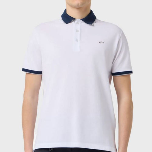 Maicë Paul & Shark MEN'S KNITTED POLO SHIRT C.W. COTTON