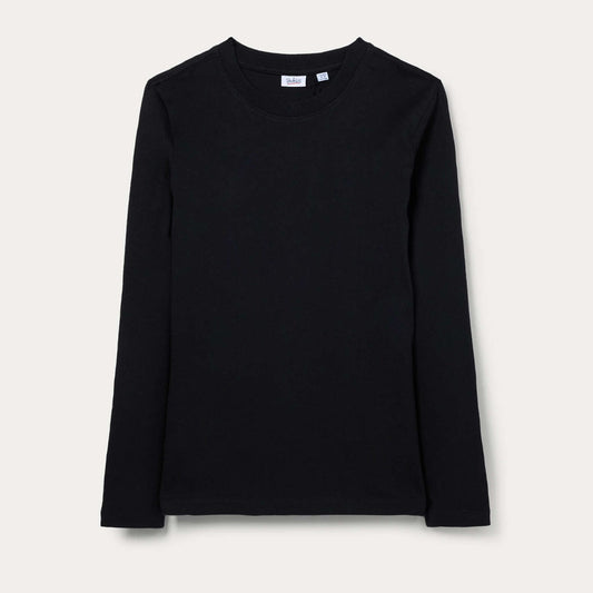 Maicë Blukids TSH LS SOLID BLACK BEAUTY