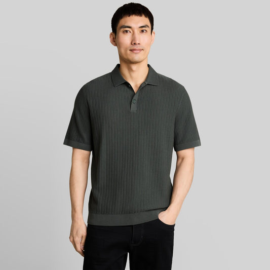 Maicë Tom Tailor structured knit polo