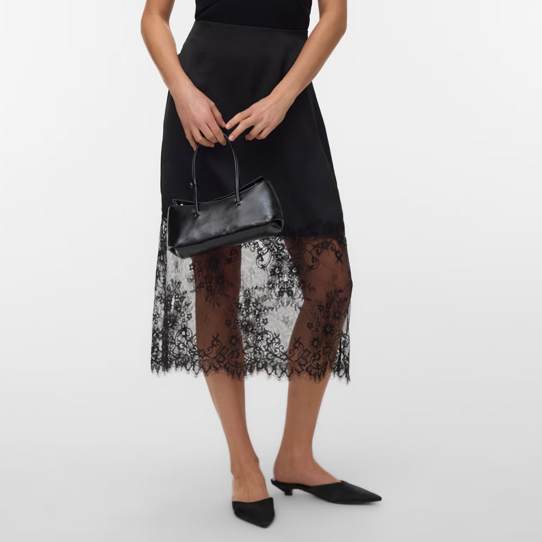 Fund Vero Moda VMOLLIE LACE HW 7/8 SKIRT WVN
