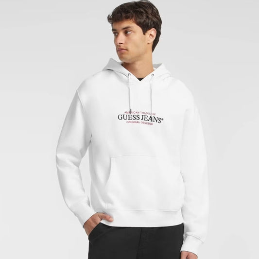 Duks GUESS JEANS GJ HOOD REG AMERICA TRAD SWEAT