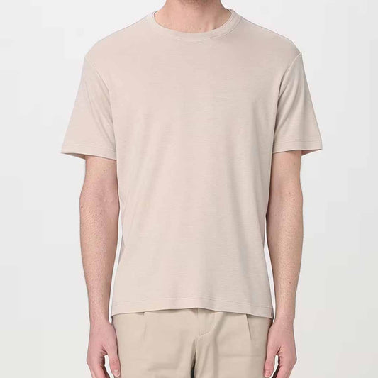 Maicë Paul & Shark MEN'S WOVEN COTTON LYOCELL T-SHIRT