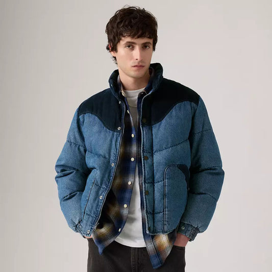 Jakne LEVIS WILD WEST SHRT PUFFER RIVERBANK