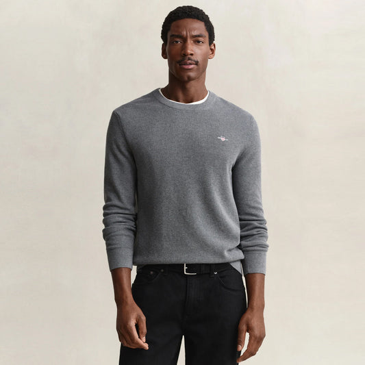 Bluzë Gant WAFFLE KNIT SWEATER