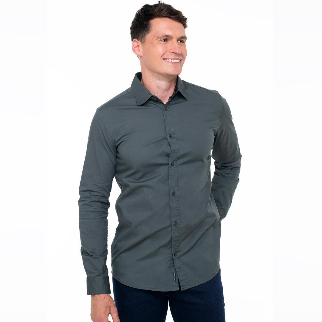 Këmishë Tom Tailor fitted stretch poplin