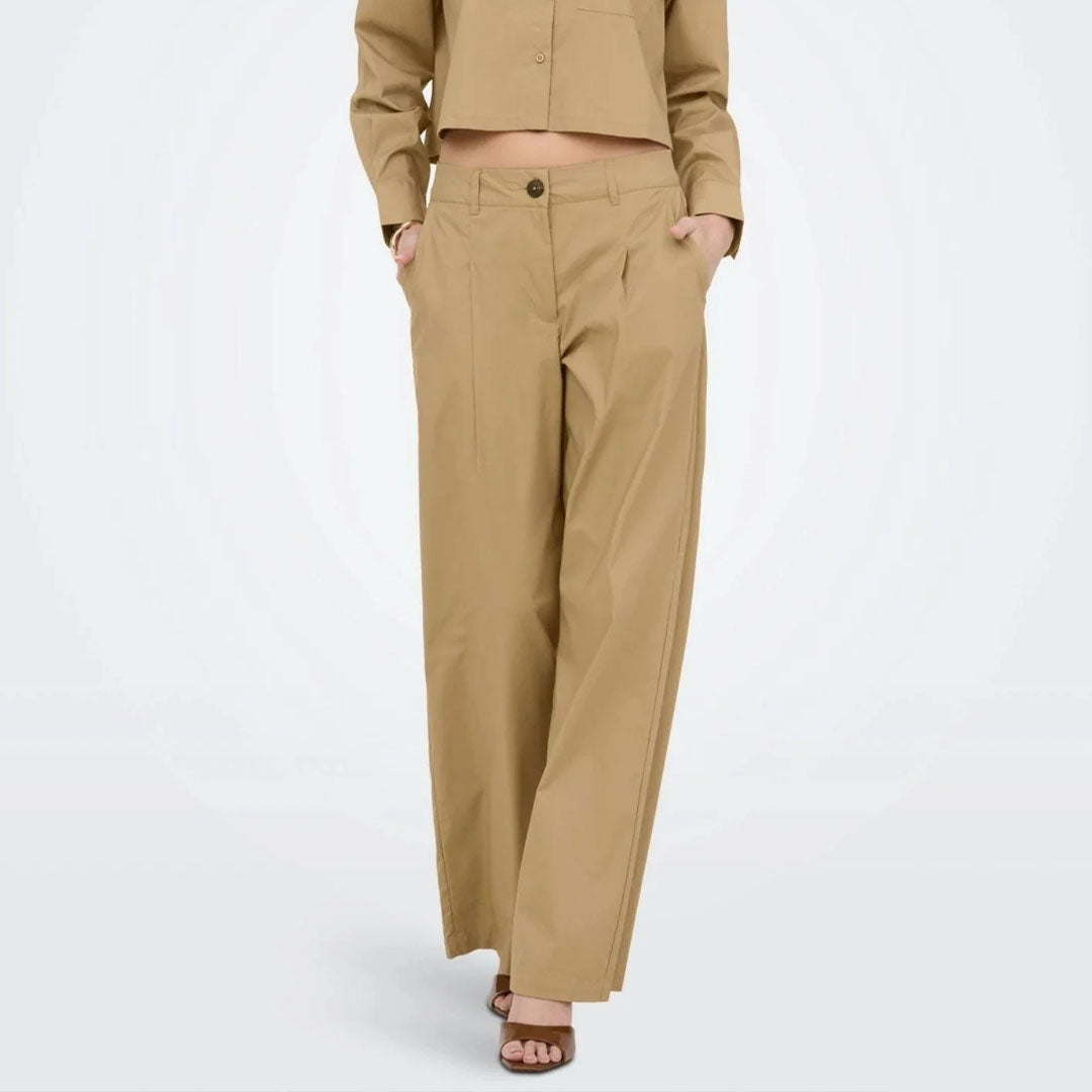 Fustan VERO MODA VMHOLLY LS V-NECK 7/8 BELT DRESS