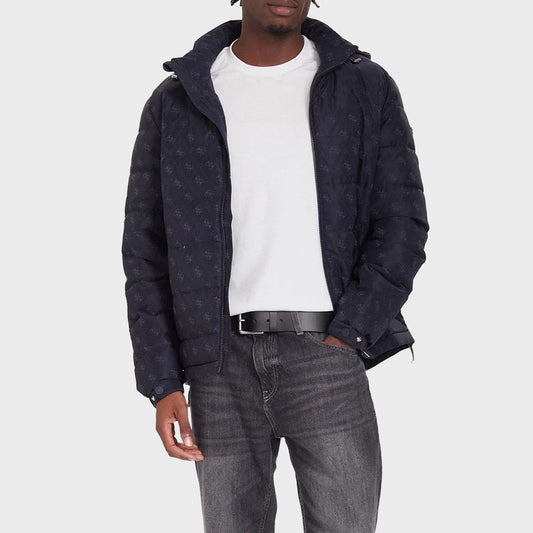 Jakne GUESS MONOGRAM PUFFA JACKET