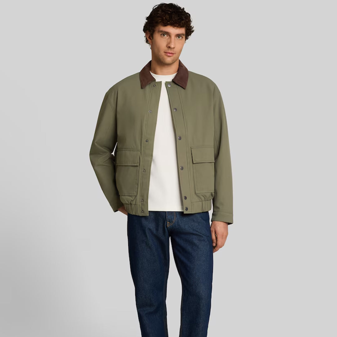 Jakne Tom Tailor blouson with cordu