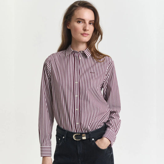 Këmishë GANT REG CLASSIC POPLIN STRIPED SHIRT