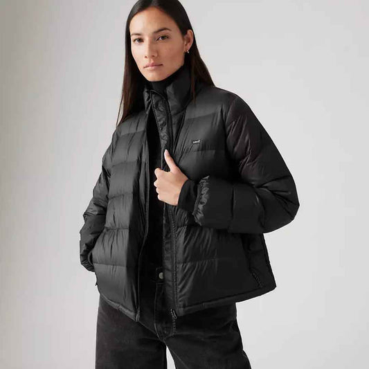 Jakne LEVIS WILLA DOWN PACKABLE JACKET CAVIAR