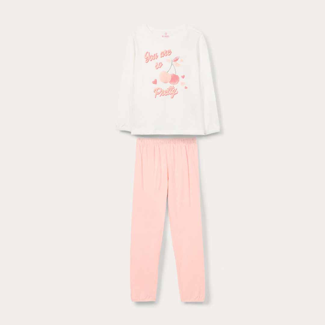 Pizhame Blukids PYJAMAS 3/10 CLOUD DANCER