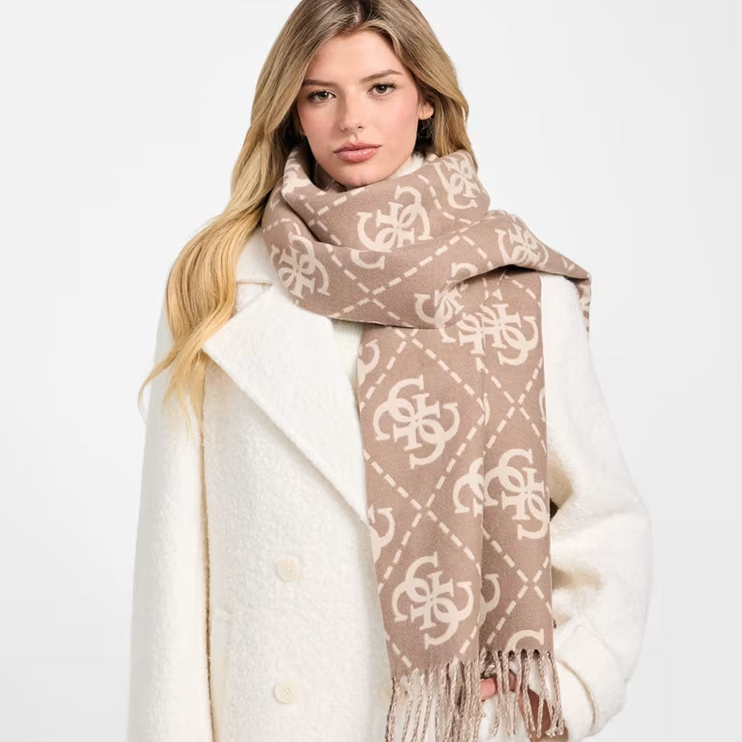 Shallë GUESS 4G LOGO SCARF SWTR