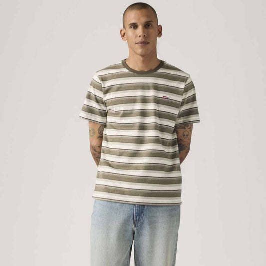 Maicë Levis SS ORIGINAL HM TEE JEN STRIPE MAITAKE B