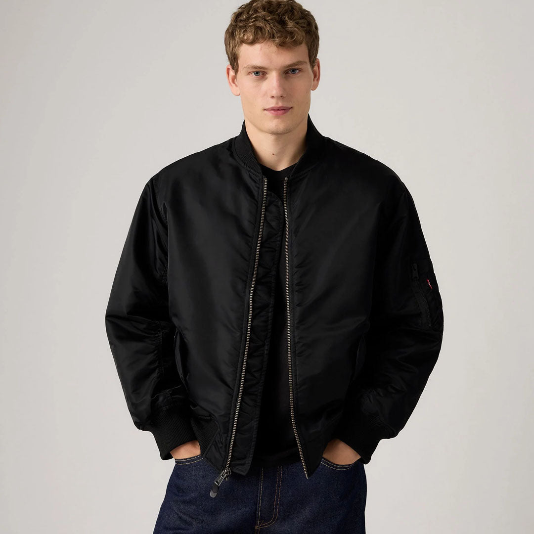 Jakne LEVIS MA1 BOMBER JET BLACK