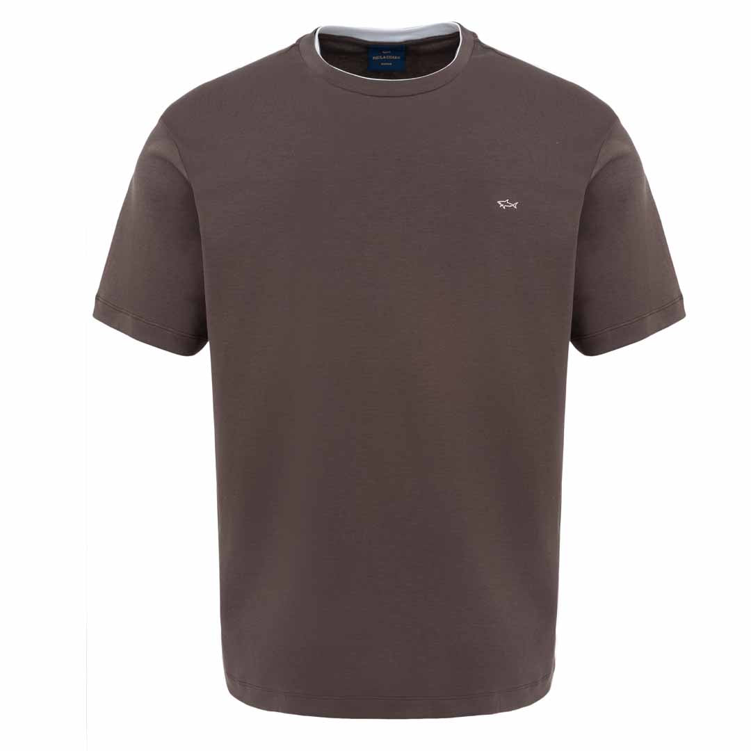 Maicë Paul & Shark MENS KNITTED COTTON T-SHIRT