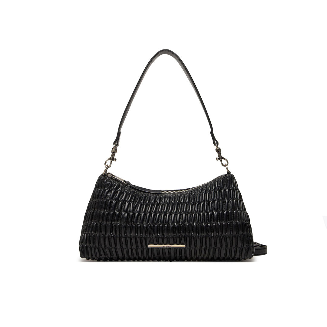 Qantë CALVIN KLEIN ROUCHED SHOULDER BAG
