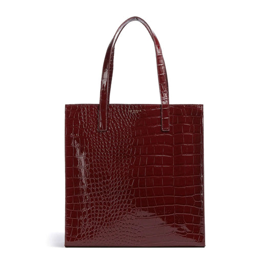 Qantë TED BAKER Croc Effect Large Icon Bag