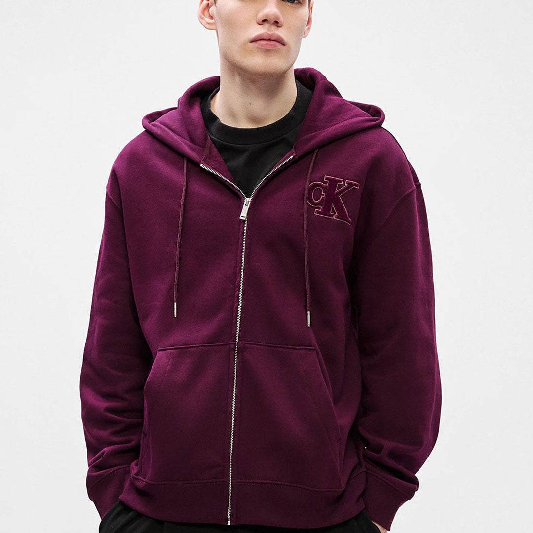 Duks Calvin Klein 350GSM FLEECE GIFT GIVING FZ HOO