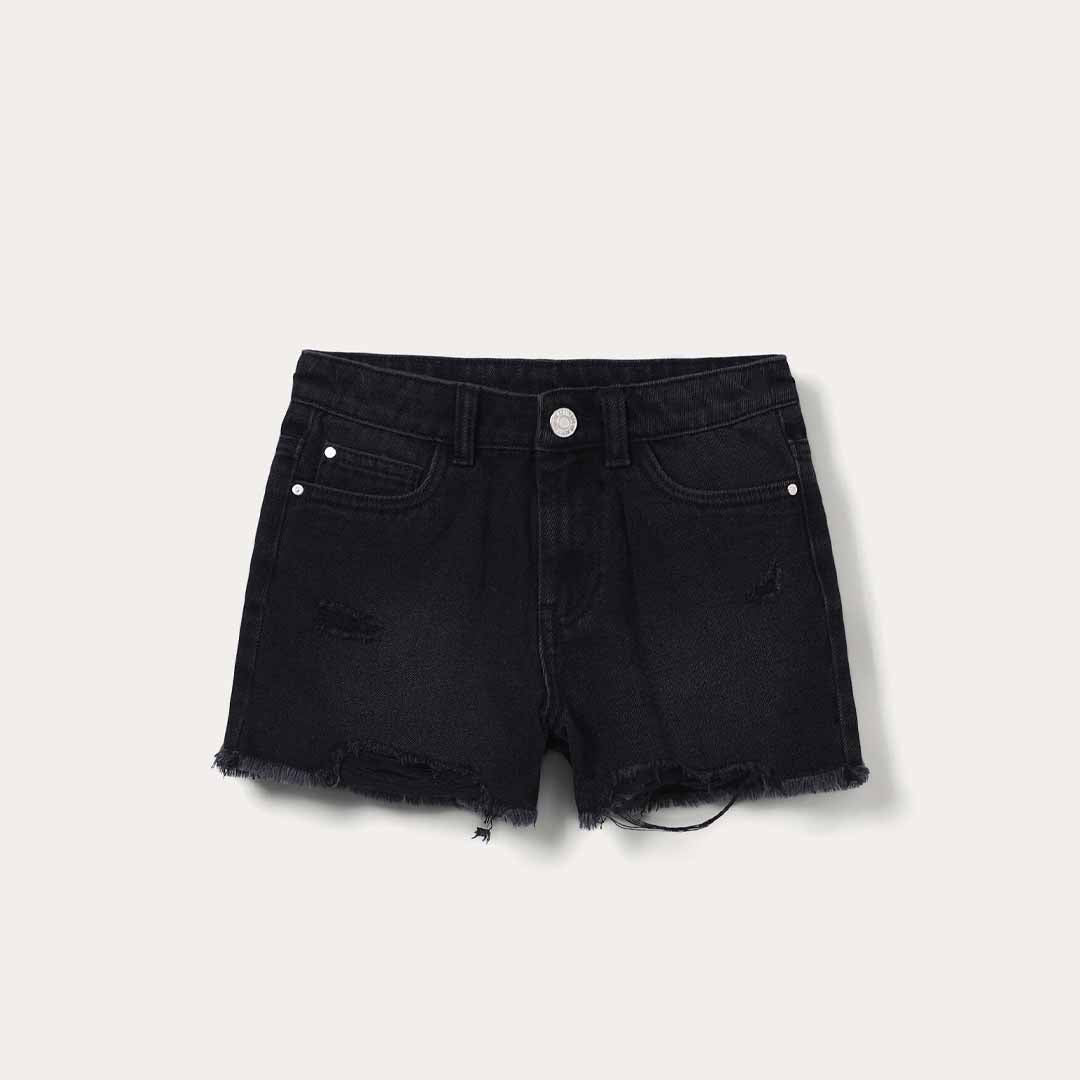 Shorce Blukids SHORT DENIM  BLACK BEAN