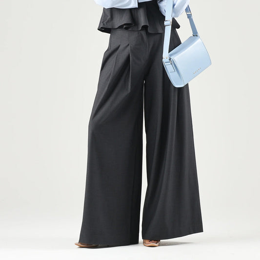 Pantallona Only ONLKAMIA HW X-WIDE PANT TLR