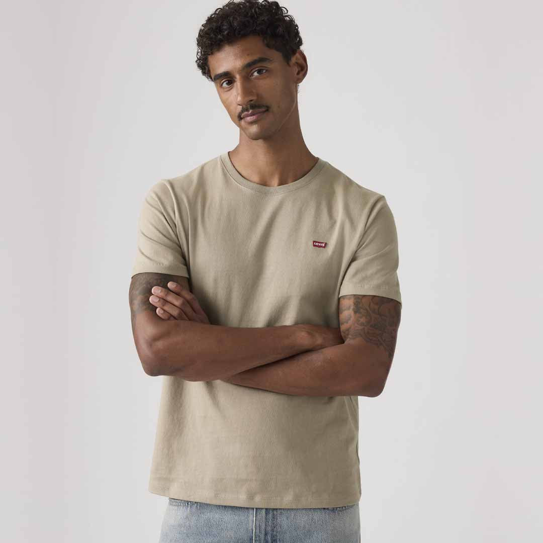 Maicë Levis SS ORIGINAL HM TEE VINTAGE KHAKI