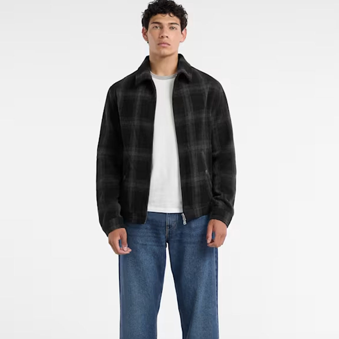 Jakne GUESS JEANS GJ PLAID WOOL JKT