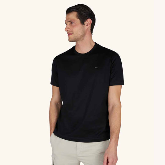 Maicë Paul & Shark MEN'S KNITTED COTTON T-SHIRT