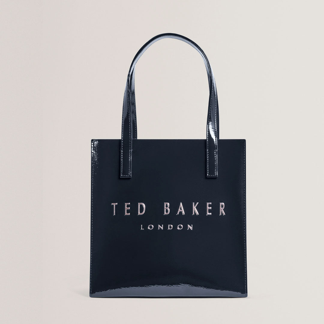 Qantë Ted Baker Small Crinkle Printed Icon Bag