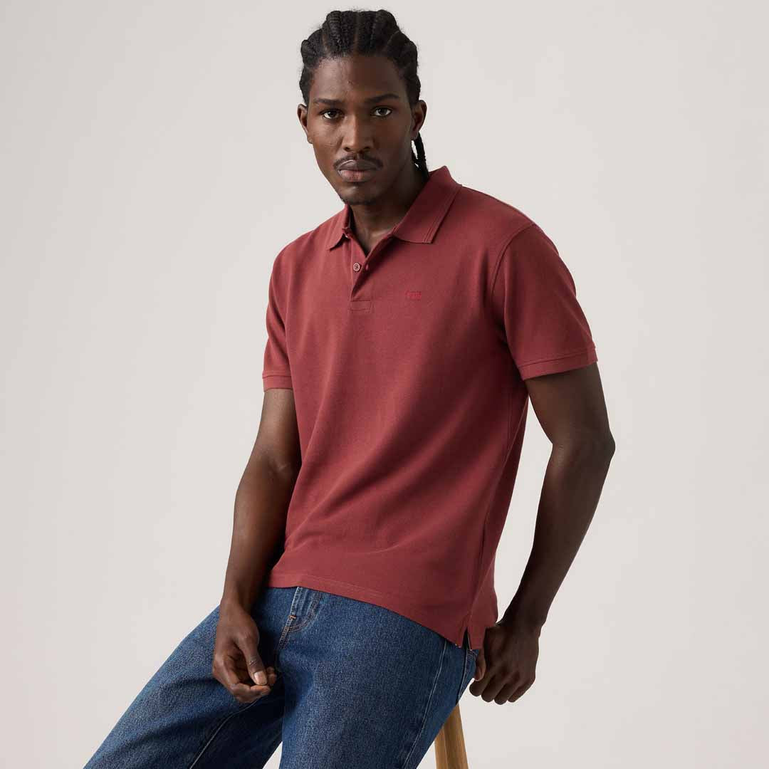Maicë Levis Levis ICON POLO OXBLOOD RED
