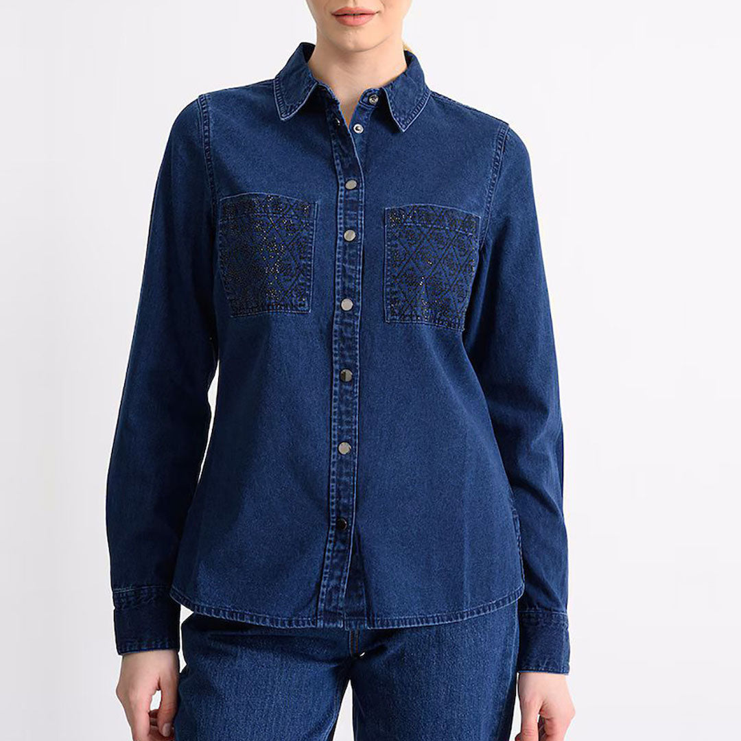 Këmishë Guess W6RH82D6841 SKM1