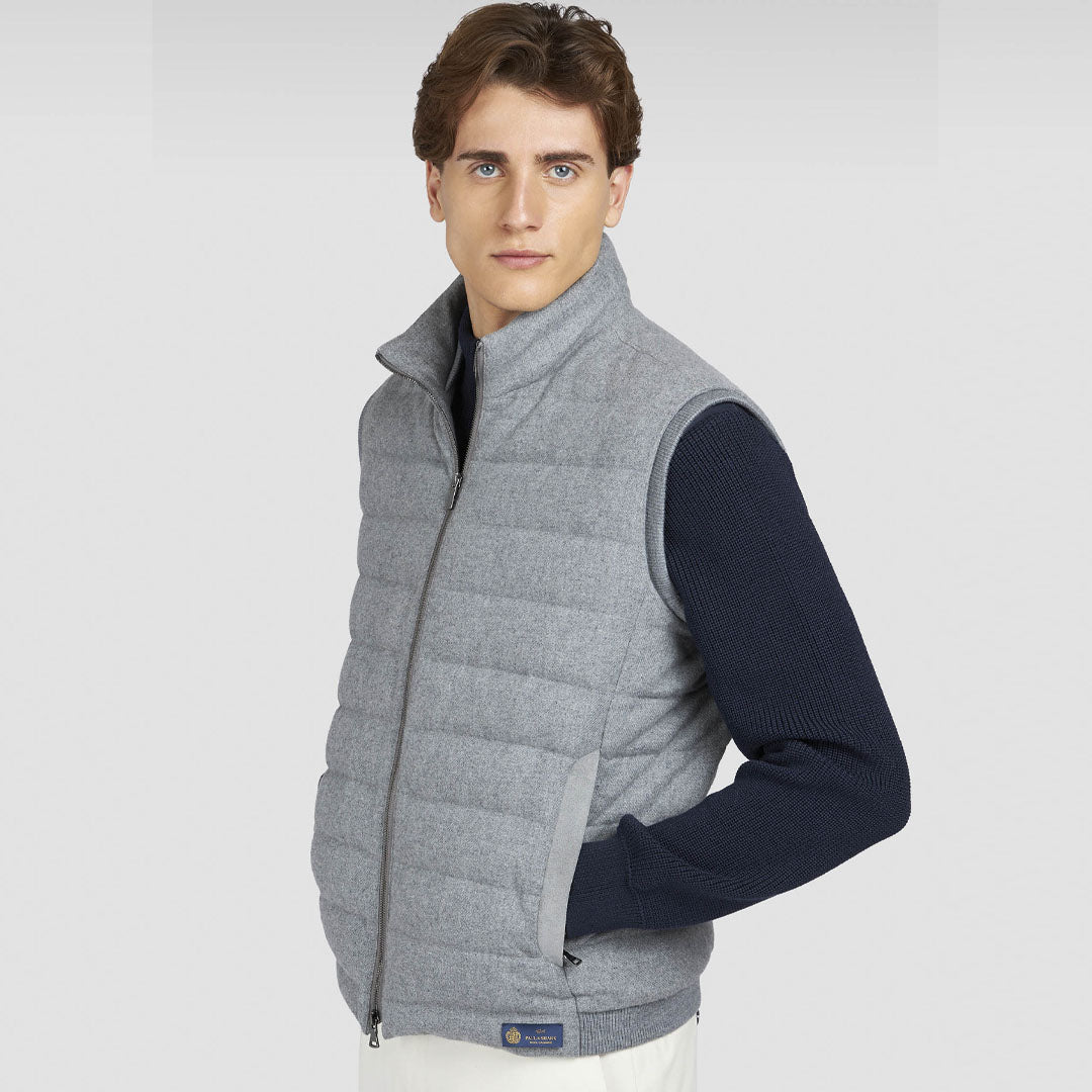 Jelek PAUL & SHARK MENS WOVEN DOWN WAISTCOAT C.W.