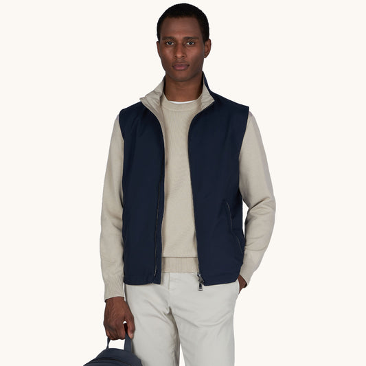 Jelek Paul & Shark MEN'S WOVEN REVERSIBLE VEST