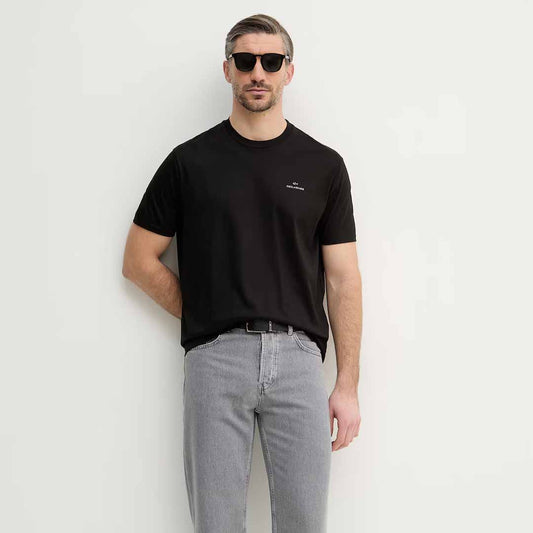 Maicë Paul & Shark MEN'S WOVEN COTTON LYOCELL T-SHIRT