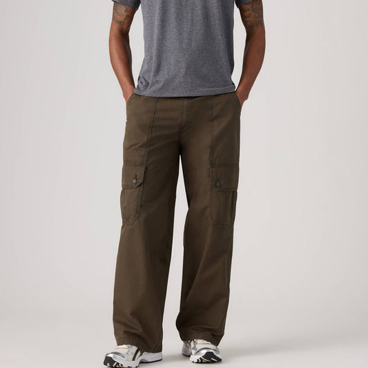 Pantallona Levis EXTRA BAGGY CARGO KOMODO GREEN LT