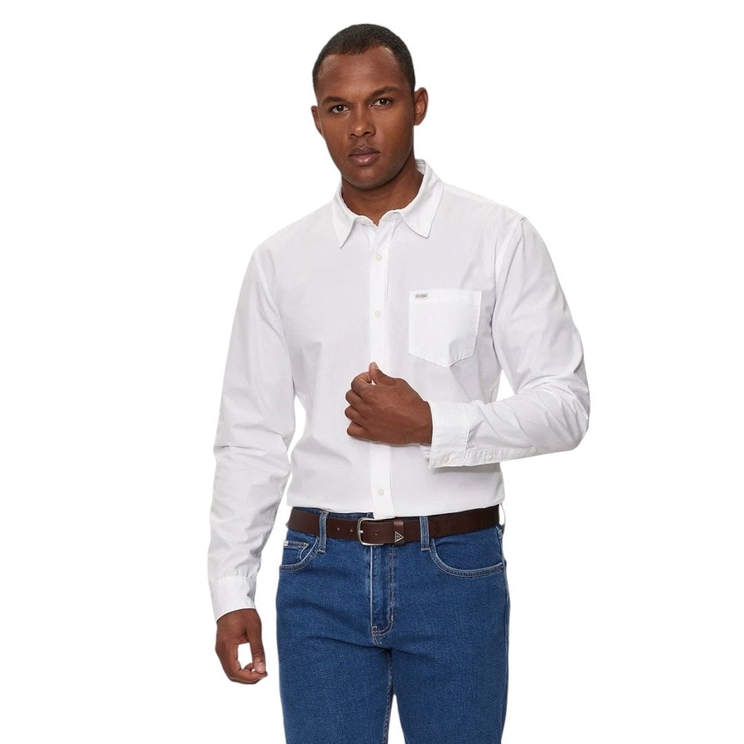 Këmishë GUESS JEANS GJ LS SLIM POCKET SHIRT