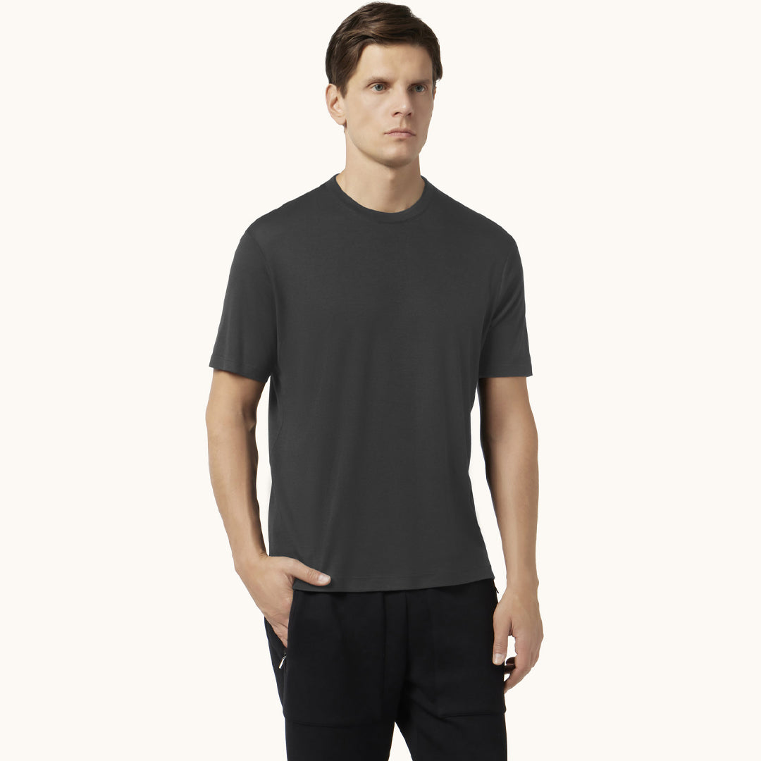 Maicë Paul & Shark MENS WOVEN COTTON LYOCELL T-SHI