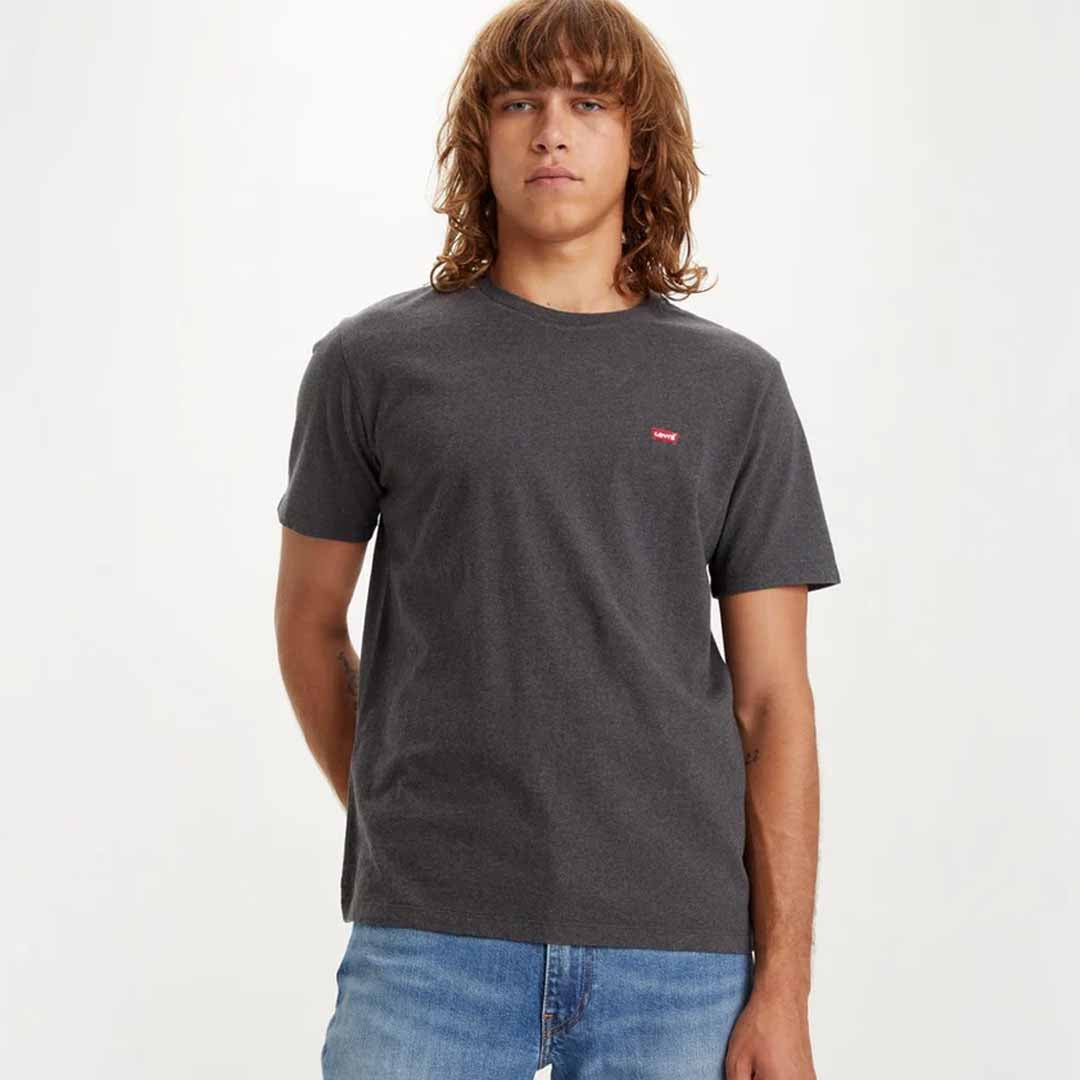 Maicë Levis SS ORIGINAL HM TEE B65 DARK GRAY HTR JE