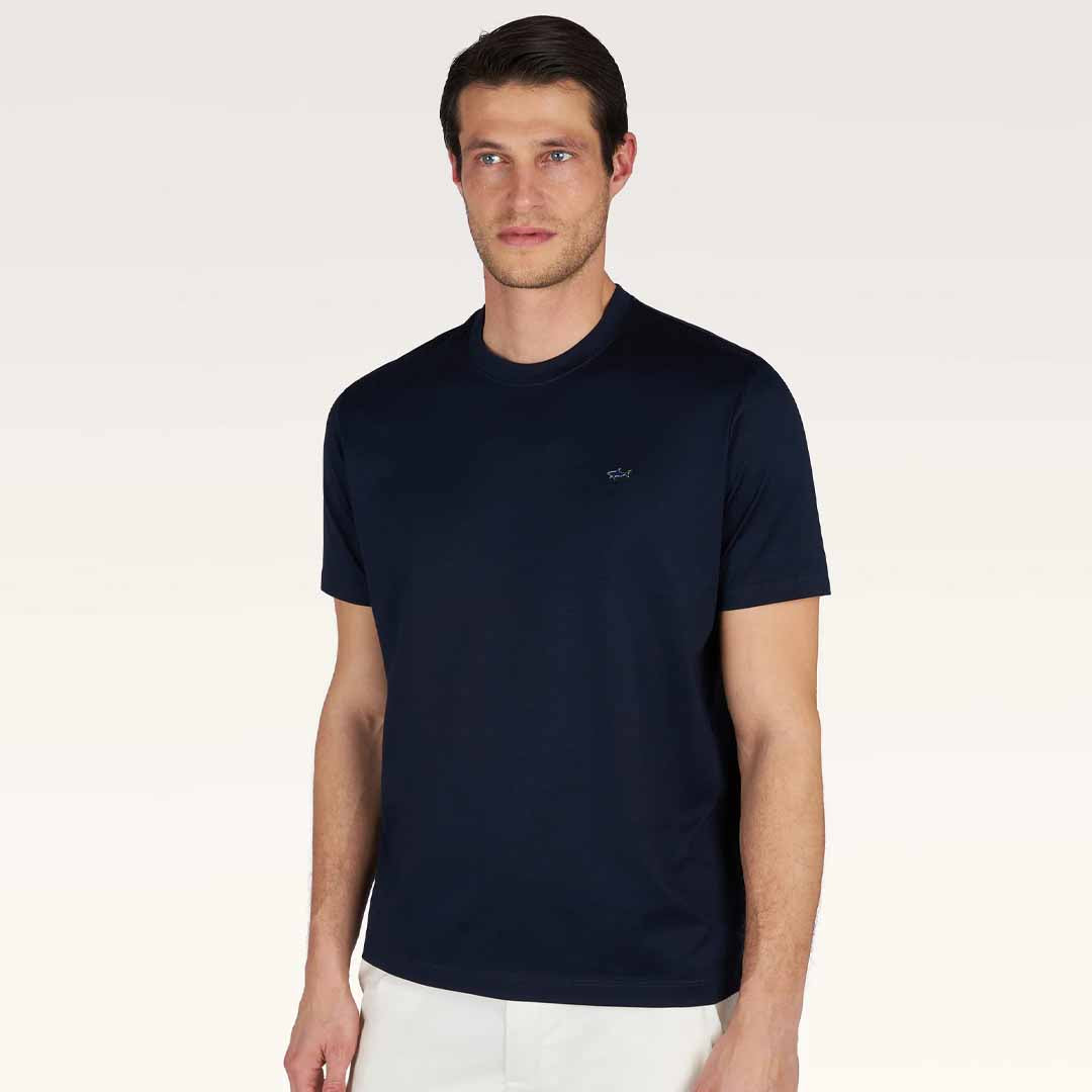 Maicë Paul & Shark MENS KNITTED COTTON T-SHIRT