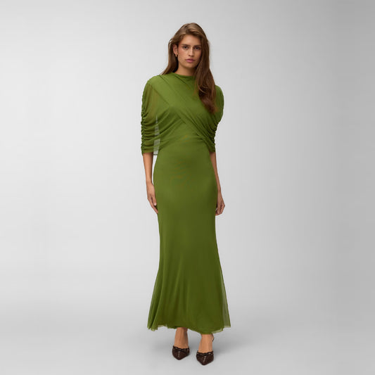 Fustan Vero Moda VMROSETTA 2/4 MESH MAXI DRESS JRS EXP